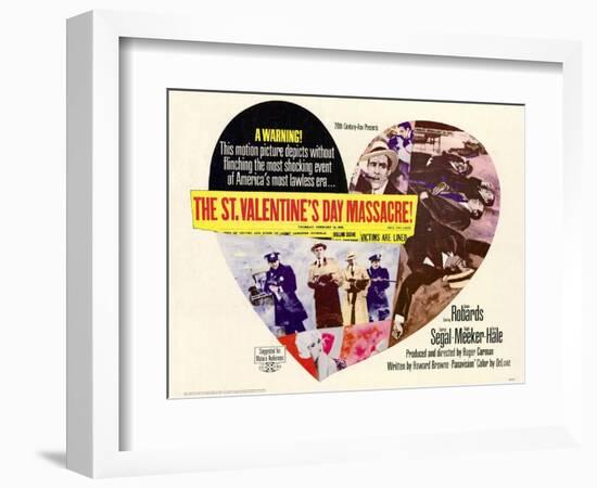 St. Valentines Day Massacre, 1967-null-Framed Art Print