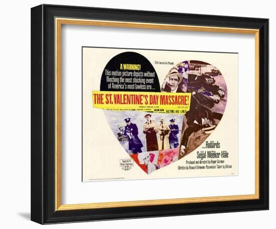 St. Valentines Day Massacre, 1967-null-Framed Art Print