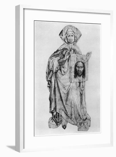 St Veronica, Mid 15th Century-Robert Campin-Framed Giclee Print