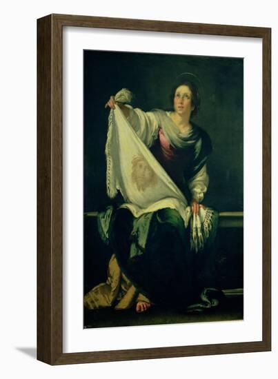 St. Veronica-Bernardo Strozzi-Framed Giclee Print