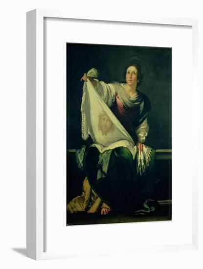 St. Veronica-Bernardo Strozzi-Framed Giclee Print