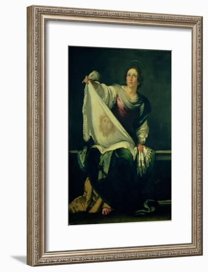St. Veronica-Bernardo Strozzi-Framed Giclee Print