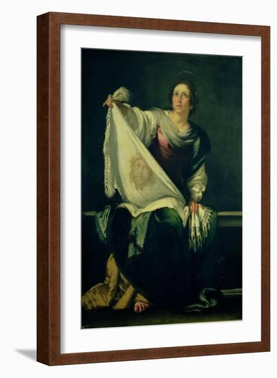 St. Veronica-Bernardo Strozzi-Framed Giclee Print