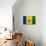 St. Vincent And The Grenadines Flag Design with Wood Patterning - Flags of the World Series-Philippe Hugonnard-Art Print displayed on a wall