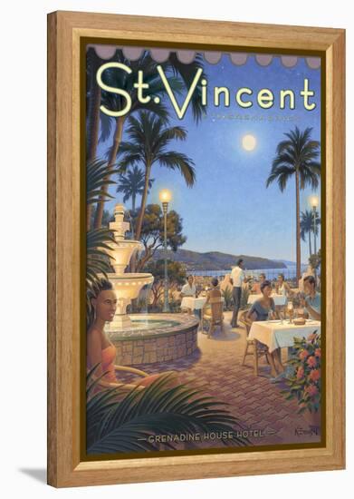 St. Vincent and the Grenadines-Kerne Erickson-Framed Stretched Canvas