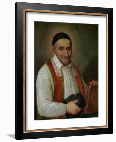 St. Vincent De Paul (1581-1660) 1649-Sebastien Bourdon-Framed Giclee Print