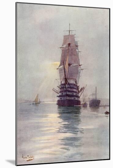 St Vincent Sailing Ship-Maurice Randall-Mounted Art Print