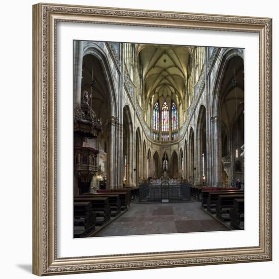 St. Vitus Cathedral, Prague, Czech Republic, Europe-Ben Pipe-Framed Photographic Print