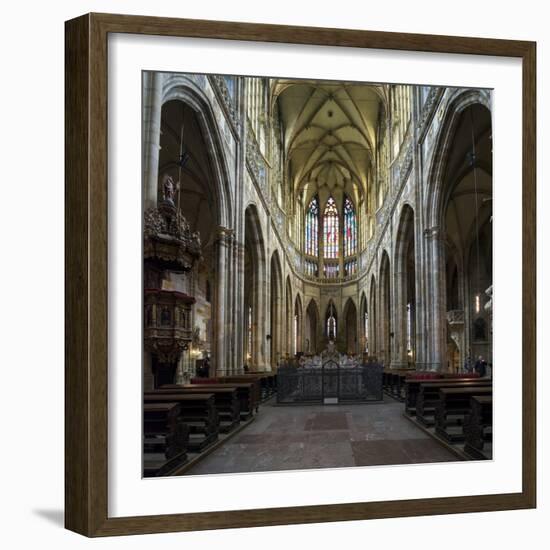 St. Vitus Cathedral, Prague, Czech Republic, Europe-Ben Pipe-Framed Photographic Print