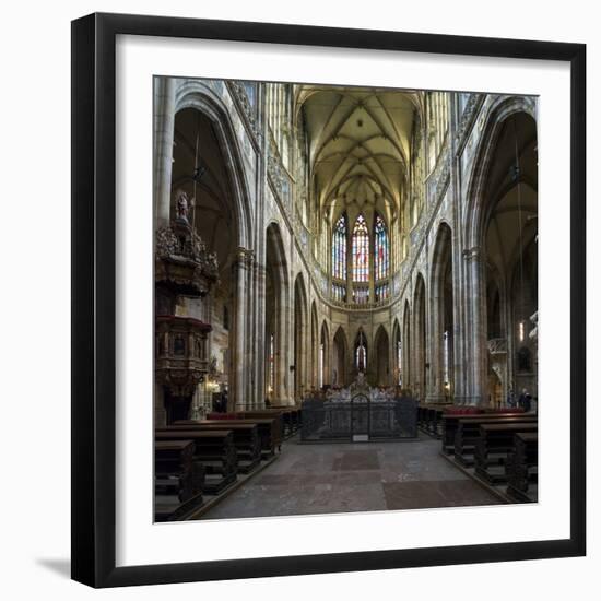 St. Vitus Cathedral, Prague, Czech Republic, Europe-Ben Pipe-Framed Photographic Print