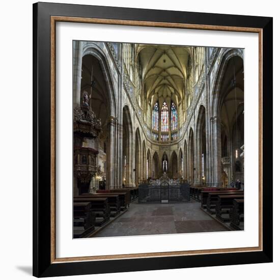 St. Vitus Cathedral, Prague, Czech Republic, Europe-Ben Pipe-Framed Photographic Print