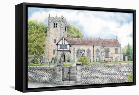 St Wilfrid's Church, Halton, Lancashire, 2009-Sandra Moore-Framed Premier Image Canvas