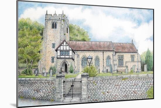 St Wilfrid's Church, Halton, Lancashire, 2009-Sandra Moore-Mounted Giclee Print