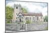 St Wilfrid's Church, Halton, Lancashire, 2009-Sandra Moore-Mounted Giclee Print