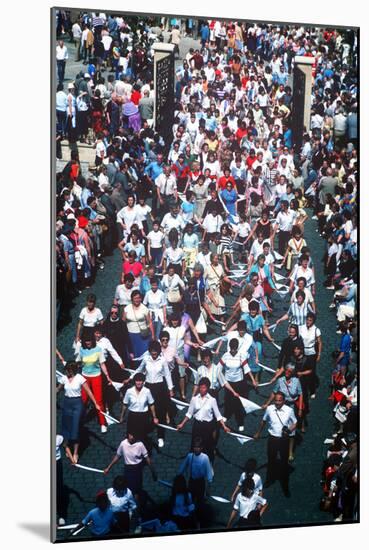 St. Willibrod Procession, Echternach, Luxembourg-null-Mounted Photographic Print