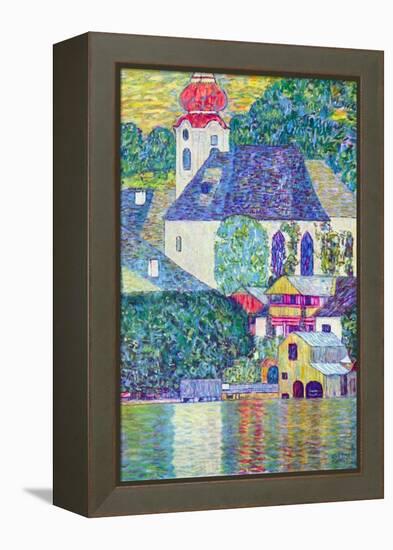 St. Wolfgang Church-Gustav Klimt-Framed Stretched Canvas