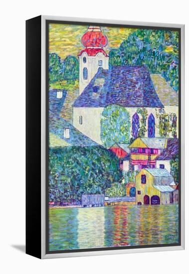 St. Wolfgang Church-Gustav Klimt-Framed Stretched Canvas