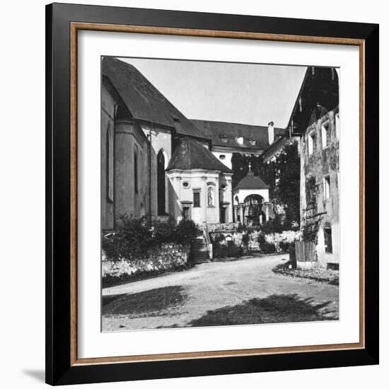 St Wolfgang, Salzkammergut, Austria, C1900s-Wurthle & Sons-Framed Photographic Print