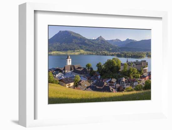 St. Wolfgang, Wolfgangsee Lake, Flachgau, Upper Austria, Austria-Peter Adams-Framed Photographic Print