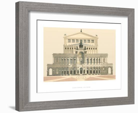 Staatsoper, Dresden-Andras Kaldor-Framed Art Print