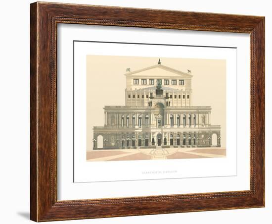 Staatsoper, Dresden-Andras Kaldor-Framed Art Print