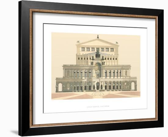 Staatsoper, Dresden-Andras Kaldor-Framed Art Print