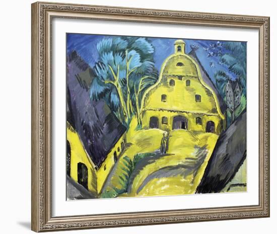 Staberhof Estate on Fehmarn-Ernst Ludwig Kirchner-Framed Giclee Print