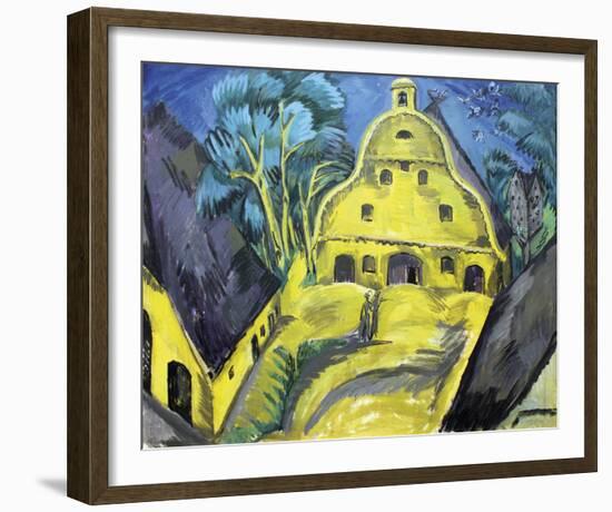 Staberhof Estate on Fehmarn-Ernst Ludwig Kirchner-Framed Giclee Print