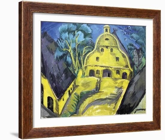 Staberhof Estate on Fehmarn-Ernst Ludwig Kirchner-Framed Giclee Print