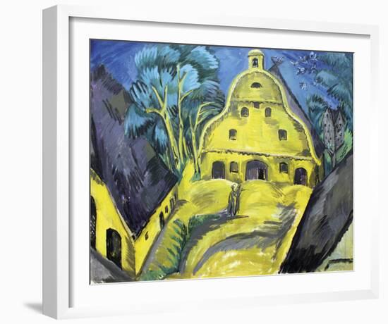 Staberhof Estate on Fehmarn-Ernst Ludwig Kirchner-Framed Giclee Print