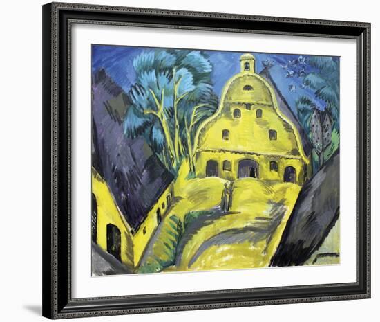 Staberhof Estate on Fehmarn-Ernst Ludwig Kirchner-Framed Giclee Print