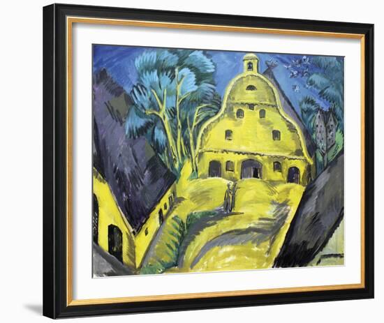 Staberhof Estate on Fehmarn-Ernst Ludwig Kirchner-Framed Giclee Print