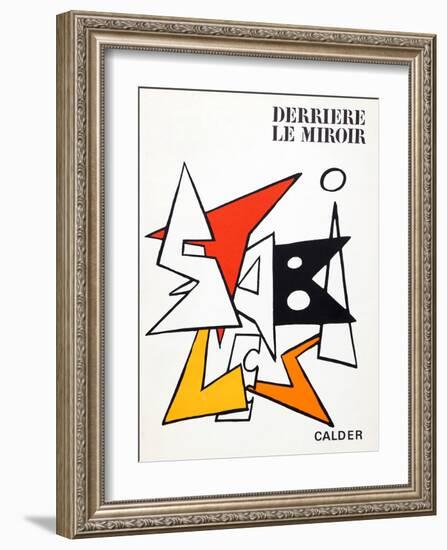 Stabiles I (Cover) from Derriere Le Miroir-Alexander Calder-Framed Collectable Print