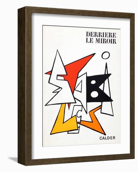 Stabiles I (Cover) from Derriere Le Miroir-Alexander Calder-Framed Collectable Print