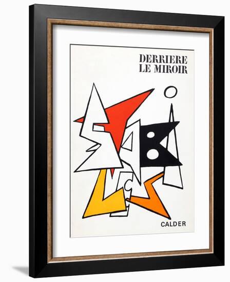 Stabiles I (Cover) from Derriere Le Miroir-Alexander Calder-Framed Collectable Print