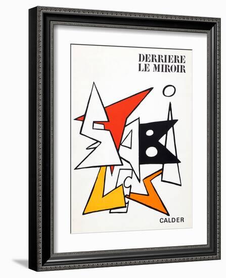 Stabiles I (Cover) from Derriere Le Miroir-Alexander Calder-Framed Collectable Print