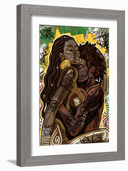 Stability-Justin Copeland-Framed Art Print