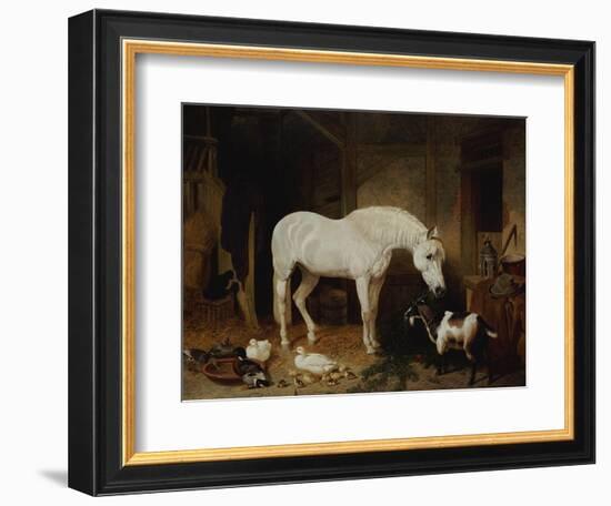 Stable Companions-John Frederick Herring I-Framed Giclee Print