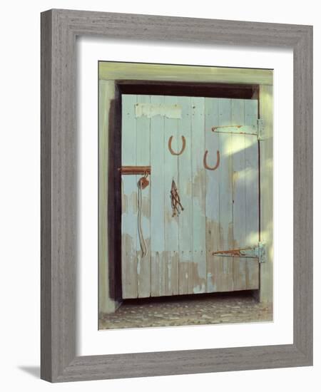 Stable Door, 1990-Lincoln Seligman-Framed Giclee Print