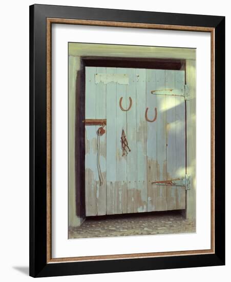 Stable Door, 1990-Lincoln Seligman-Framed Giclee Print