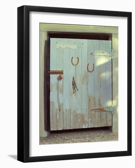 Stable Door, 1990-Lincoln Seligman-Framed Giclee Print