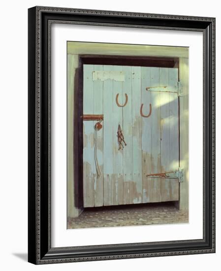Stable Door, 1990-Lincoln Seligman-Framed Giclee Print