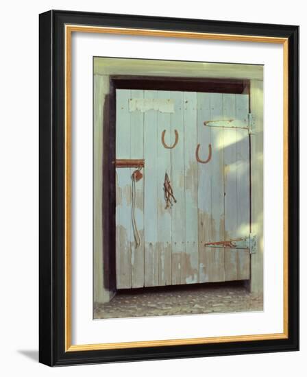 Stable Door, 1990-Lincoln Seligman-Framed Giclee Print