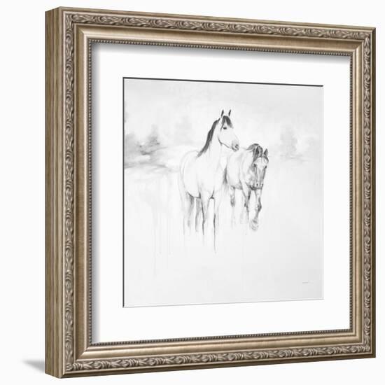 Stable I-Cecil K^-Framed Art Print