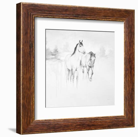 Stable I-Cecil K^-Framed Art Print