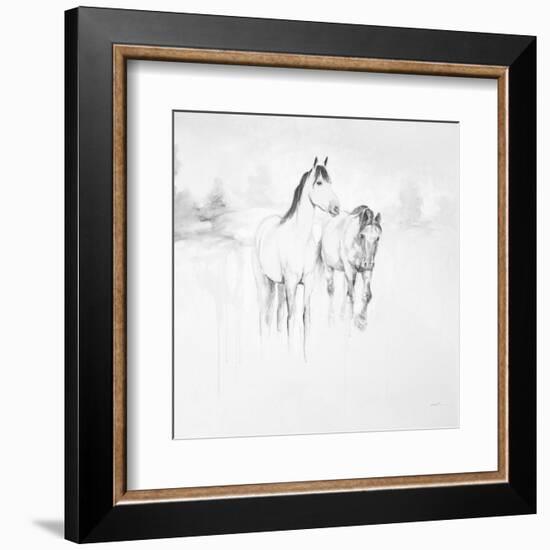 Stable I-Cecil K^-Framed Art Print