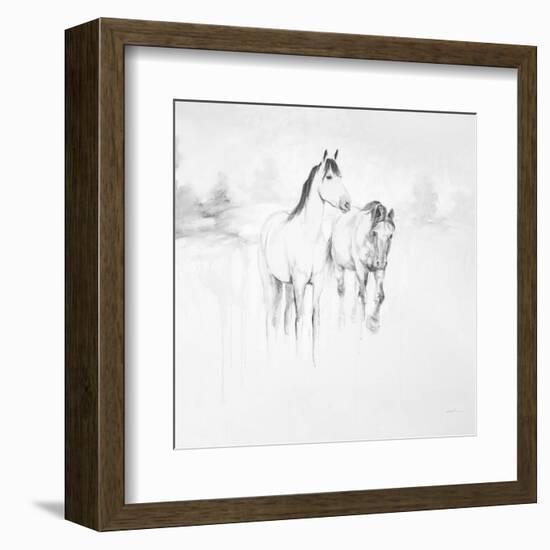 Stable I-Cecil K^-Framed Art Print