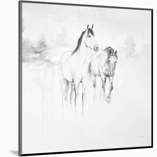 Stable I-Cecil K^-Mounted Art Print