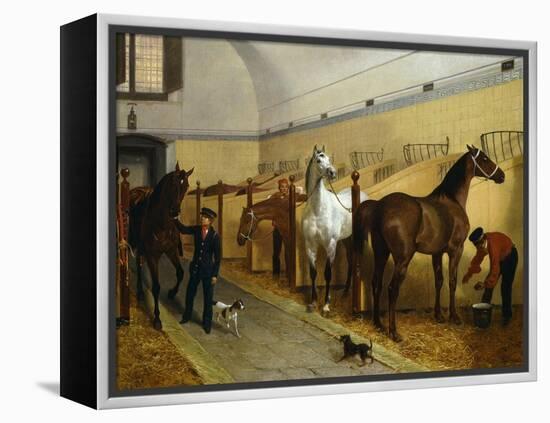 Stables, 1848-Filippo Palizzi-Framed Premier Image Canvas