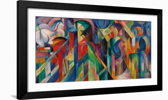 Stables, 1913-Franz Marc-Framed Art Print